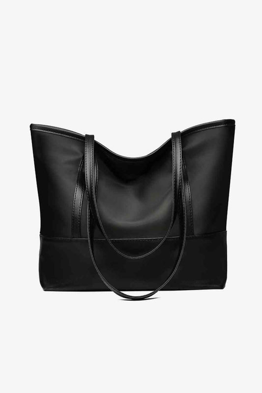 Alluring Leather Tote Bag